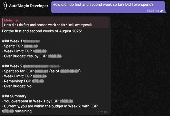 Asking the AI Finance Advisor